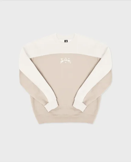 Divin By Divin Cream Wavy Crewneck (2)