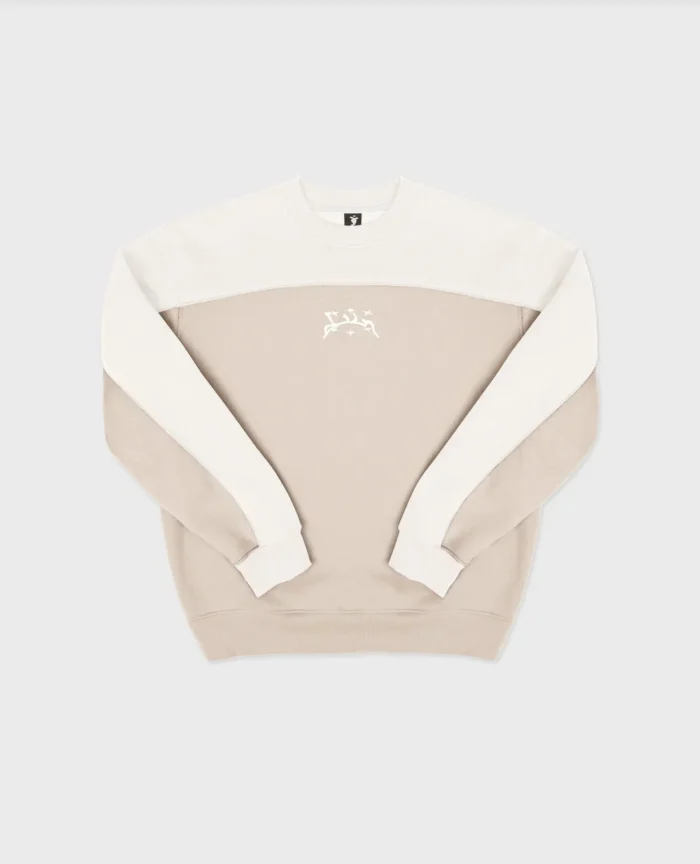 Divin By Divin Cream Wavy Crewneck (2)