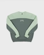 Divin By Divin Green Wavy Crewneck (1)