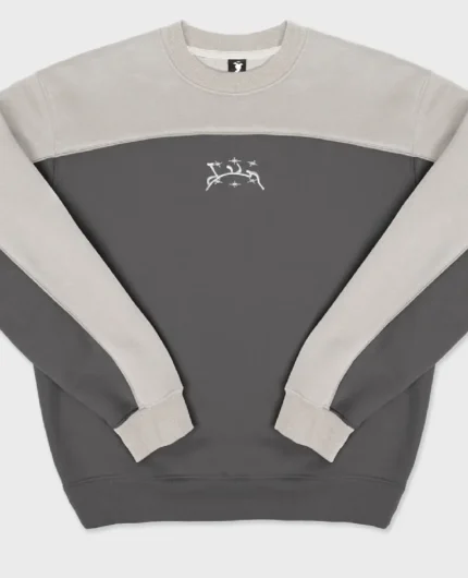 Divin By Divin Grey Wavy Crewneck (2)