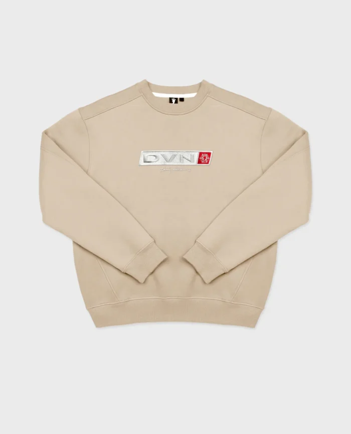 Divin By Divin Sand Dvn Box Crewneck (1)