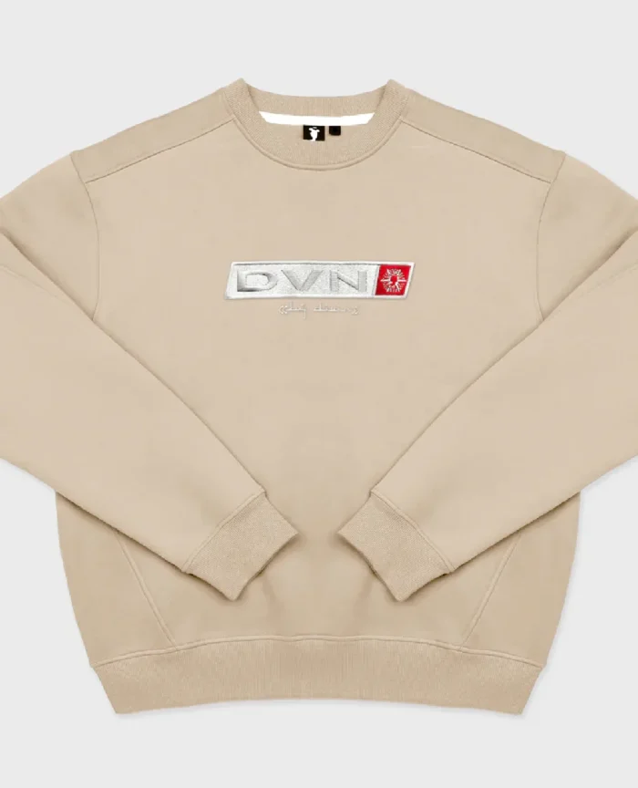 Divin By Divin Sand Dvn Box Crewneck (2)