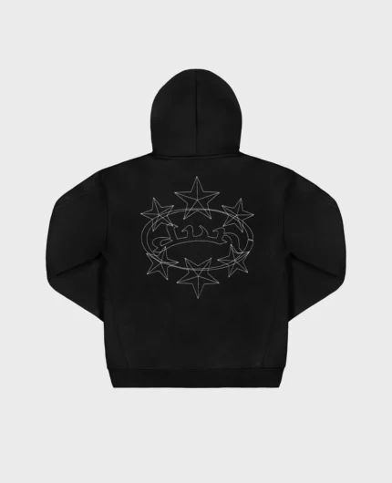 Divin By Divin Starry Black Hoodie (1)