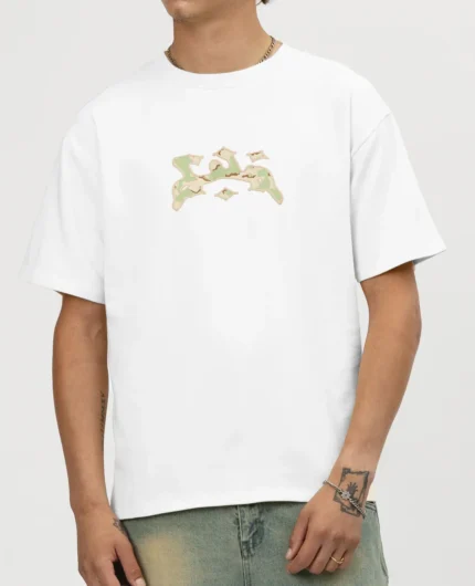 Divin By Divin White Camo T Shirt (3)