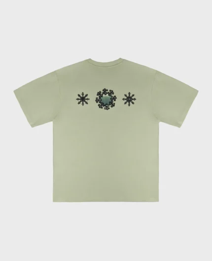 Divin by Divin Green Pixel T Shirt (1)