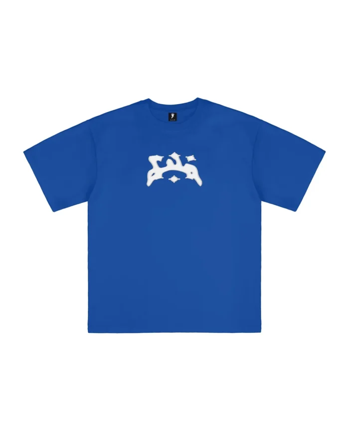 Divin by Divin Royal Blue Puffy T Shirt (2)