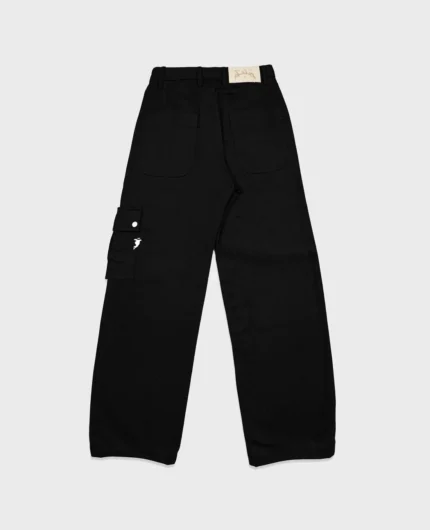 Divin by Divin Black Twill Work Pants (3)